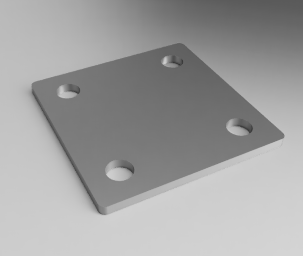 mild steel base plate