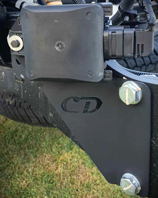 Blind spot radar brackets